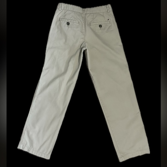 Tommy Hilfiger Boys Pants Size 16 Regular Khaki Tan Flat Front - Picture 3 of 8
